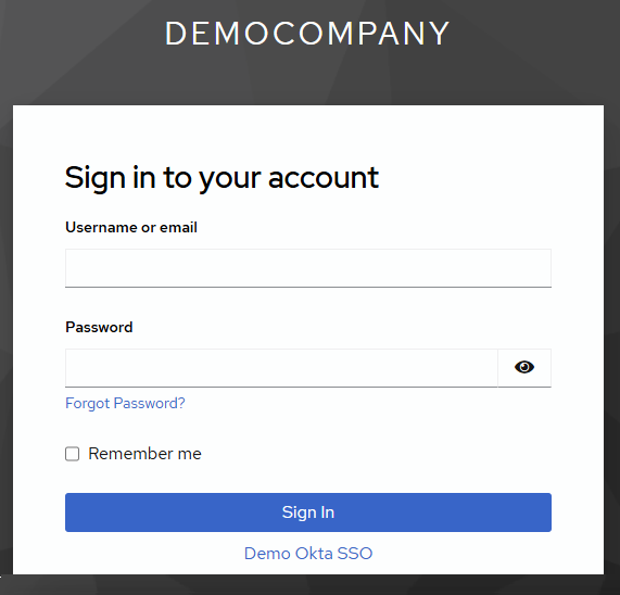 Platform SSO Sign-in